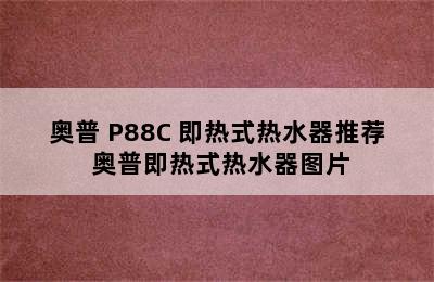 AUPU/奥普 P88C 即热式热水器推荐 奥普即热式热水器图片